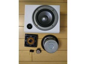 sky speaker 72 av wall cell install audio 3d print model - Mito3D