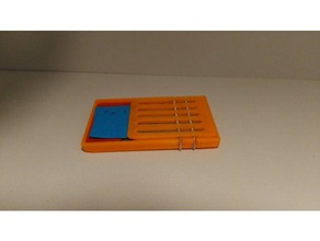 ergonomische card-Inhaber business-card-Inhaber - Karte everydaycarry jeden Tag tragen Geld-clip slim wallet 3d print model - Mito3D