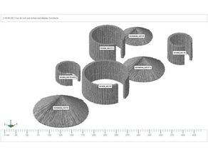 remix repariert remeshed openforge Stammes-Hütte Gebäude & Strukturen 3d print model - Mito3D
