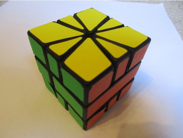 square-1 60mm i puzzle 3D print model - Mito3D