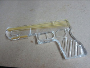 Acryl-Gummi band Pistole sport & im freien 3d print model - Mito3D
