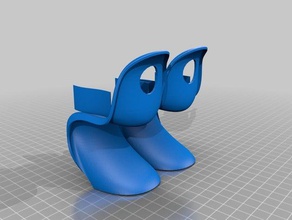 double chair 3d printing 3d print model - Mito3D