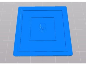 floor plates wargaming table top construction toys 40k building floorplate model plate warhammer 3d print model - Mito3D