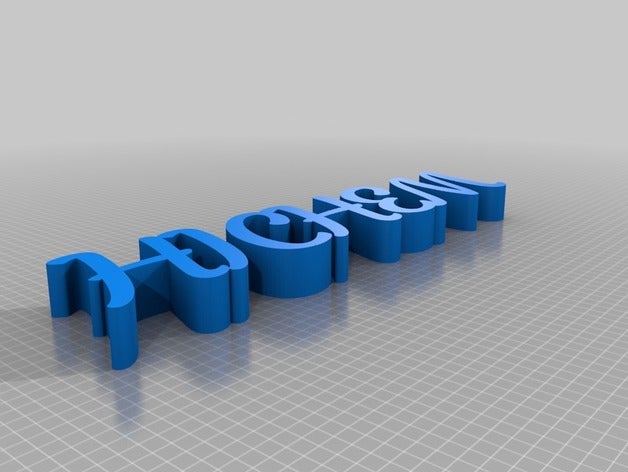 hhic1 art personnalisé 3D print model - Mito3D