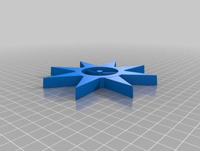 oito estrela de pontas sinais e logotipos geométricas a geometria 3d print model - Mito3D