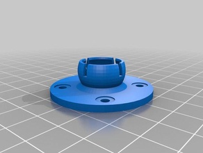 ball n socket screw phone support mobile 3d print model - Mito3D