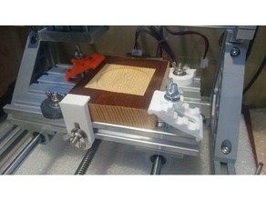 cnc tabela grampo partes 1610 gravador router do 3d print model - Mito3D