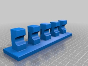 kleiderhaken gancho de la capa La impresión en 3d 3d print model - Mito3D