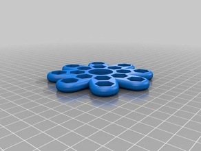 16 x m8 nuts - just tweak already awesome spinner toys & games 608 bearing customized fidget 3d print model - Mito3D