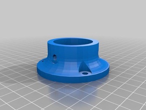 35mm floor flange household customized 3d print model - Mito3D
