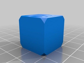 my customized ultimate configurable dice 3d print model - Mito3D
