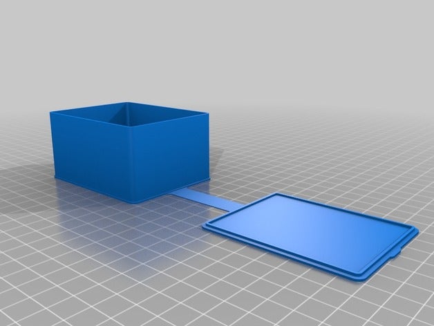 meine individuelle Fall rechteckig Container kundengebundene 3D print model - Mito3D