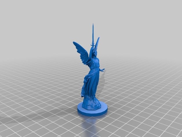 winged victory großen Schwert 3d-drucken 3D print model - Mito3D