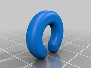 clips hold steve's material bobbin stick 3d print model - Mito3D