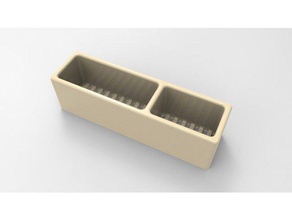sponge & soap holder 2 kitchen dining bathroom dish 3d print model - Mito3D