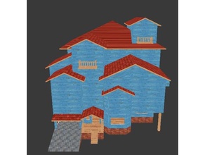 Nachbar ' s Haus Gebäude & Strukturen bulding helloneighbor helloneighbour Hallo Lage pre-alpha 3d print model - Mito3D