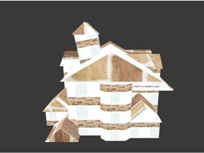 bonjour voisin - pré-alpha plancher de la maison 2 bâtiments et structures construction étage helloneighbor helloneighbour inutilisés 3d print model - Mito3D