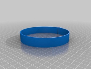 my customized choker jewelry 3d print model - Mito3D