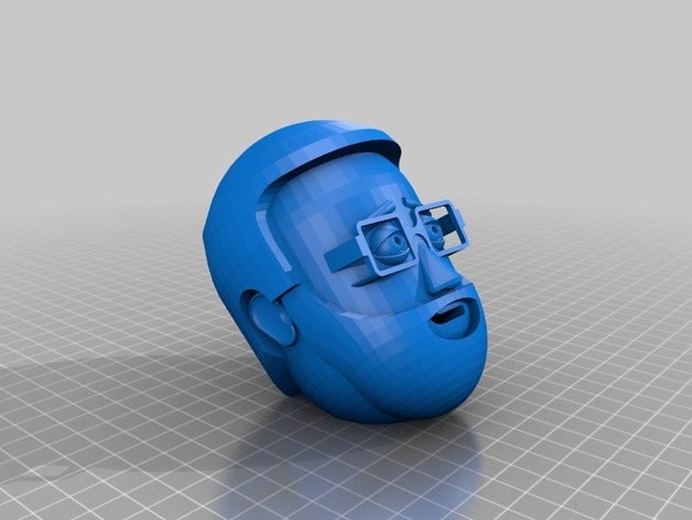 mi personalizados personaje de dibujos animados, creador avatar builder el arte interactivo personalizado 3D print model - Mito3D