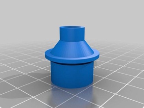 il mio personalizzato tubo di aspirazione adattatore parti su misura 3d print model - Mito3D