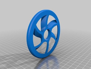 circle fidget spinner wheel 3d printing adhd ball bearing fidget-toy fidgeting fidgetspinner hand toy spoke spokes 3d print model - Mito3D
