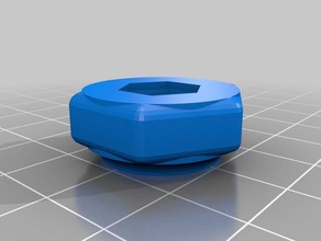 ala 1 botón 4 diy personalizado 3d print model - Mito3D
