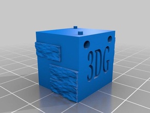 einfach minecraft-block Spielzeug & Spiele 3d print model - Mito3D