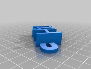 la mia su misura completamente iamburny del keyfob portachiavi generatore di nocciola i 3d print model - Mito3D