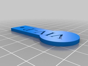 my customized coin fob household 3d print model - Mito3D