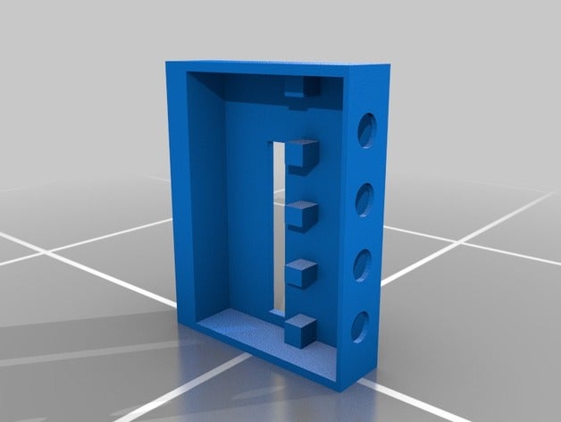 caja del interruptor el audio jack de 3D print model - Mito3D