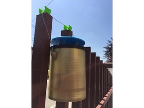 simple housefly trap outdoor & garden 3d print model - Mito3D