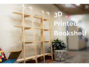 3d printed bookshelf household printing big book boxzy build building cnc design diy easy furniture home homemade industrial make model modern office plywood simple sketching wood woodworking 3d print model - Mito3D