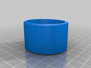 Dusche knob ring Bad - Knopf Zubehör 3d print model - Mito3D
