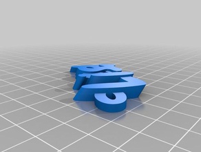 nametag liesel organization customized 3d print model - Mito3D
