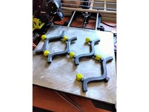 crosslinkers - polimer kimyası modelleri öğrenme kimya modeli lise mıknatıs manyetik 3d print model - Mito3D