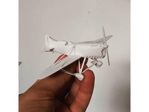 howard mike golden age racer scalemodel sample vehicles aircraft airplane 3d print model - Mito3D