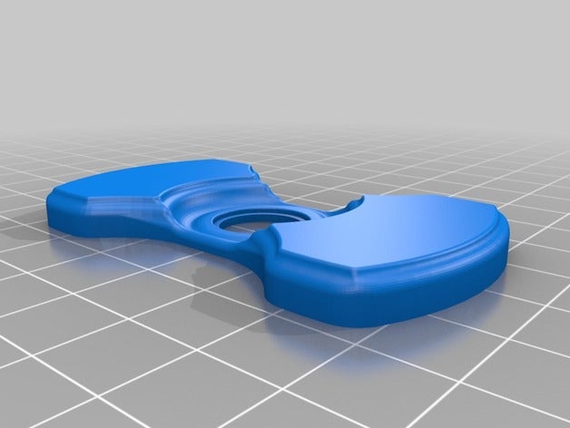spinner v10 mecânico de brinquedos fidget giratório 3D print model - Mito3D
