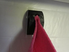 chiffon de nettoyage support cuisine et salle à manger la bains accessoires tissu le titulaire outil rag 3d print model - Mito3D