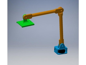 la fricción del brazo led de cámara bombilla réflex digital gopro el luz fotografía 3d print model - Mito3D
