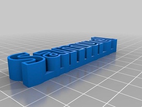 sam las esculturas personalizado 3d print model - Mito3D
