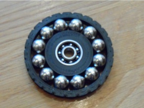 bearing spinner 1 2 version mechanical toys 608 fidget 3d print model - Mito3D