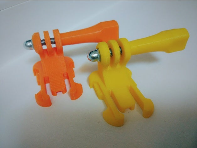 montagem universal xiaomi gopro os acessórios a 3D print model - Mito3D