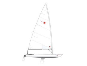 laser dinghy model stand scans & replicas 3d print model - Mito3D