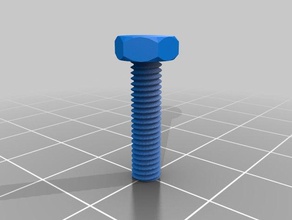 m4x16 - mcad replacement nuts bolts washers t-slots engineering customized 3d print model - Mito3D