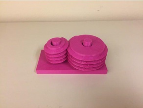 worm gears mechanical toys 3d print model - Mito3D
