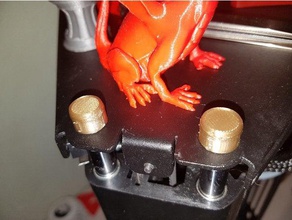 las tuercas de tapas microdelta renovación Impresora 3d piezas delta los frutos secos 3d print model - Mito3D
