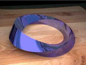 moebius del prisma matematica arte 3d print model - Mito3D