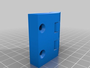 il mio personalizzato butt cerniera parti su misura 3d print model - Mito3D