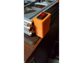 lumineux rocker switch adaptateur anet sur8 L'imprimante 3d de pièces 3d print model - Mito3D