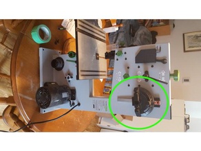 haussmann mitre gauge holder machine tools 3d print model - Mito3D